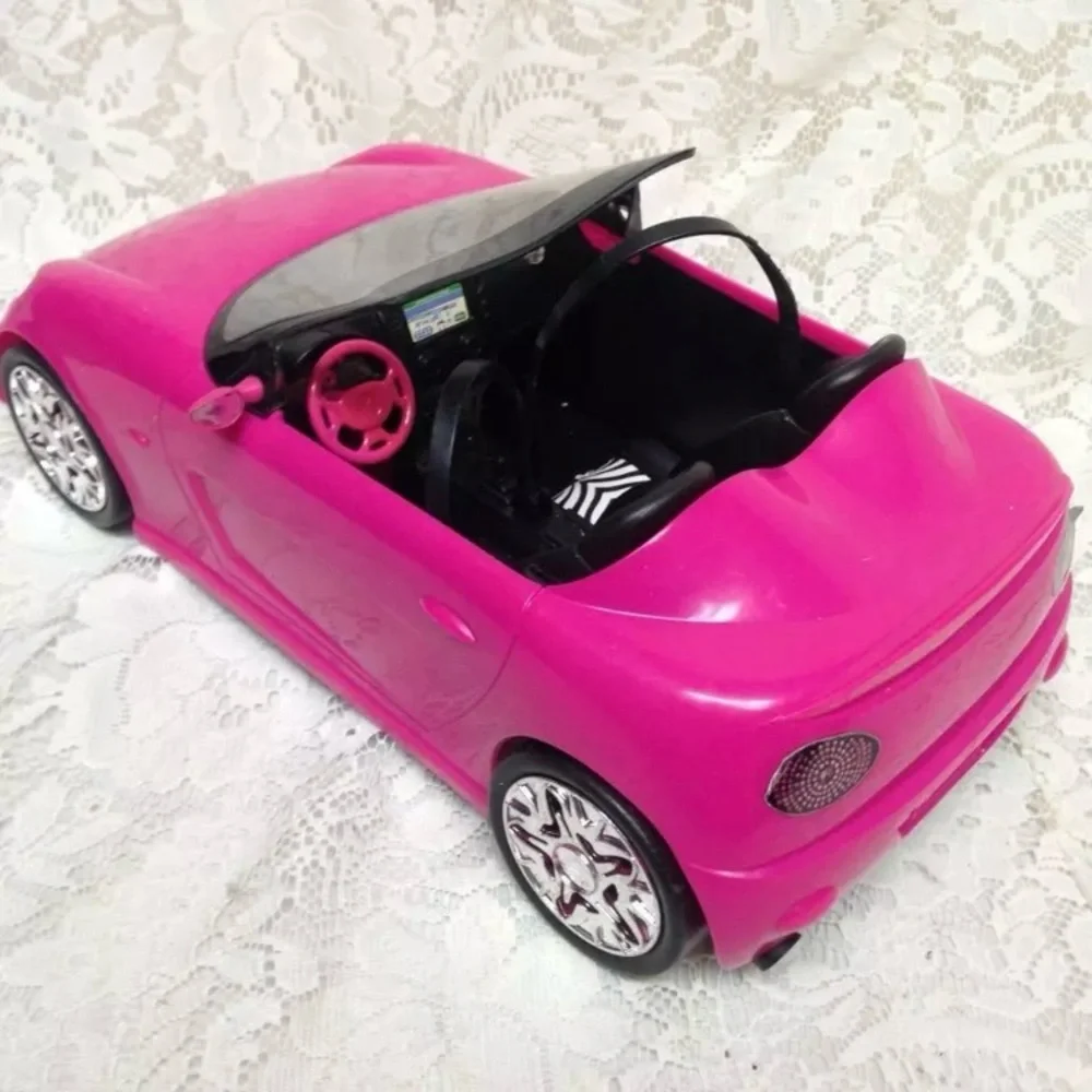 Barbie Doll Hot Pink Car 13in x 7in x 6in - Picture 4 of 6